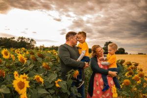 Sunflower Session Rustic Rabbit Photography